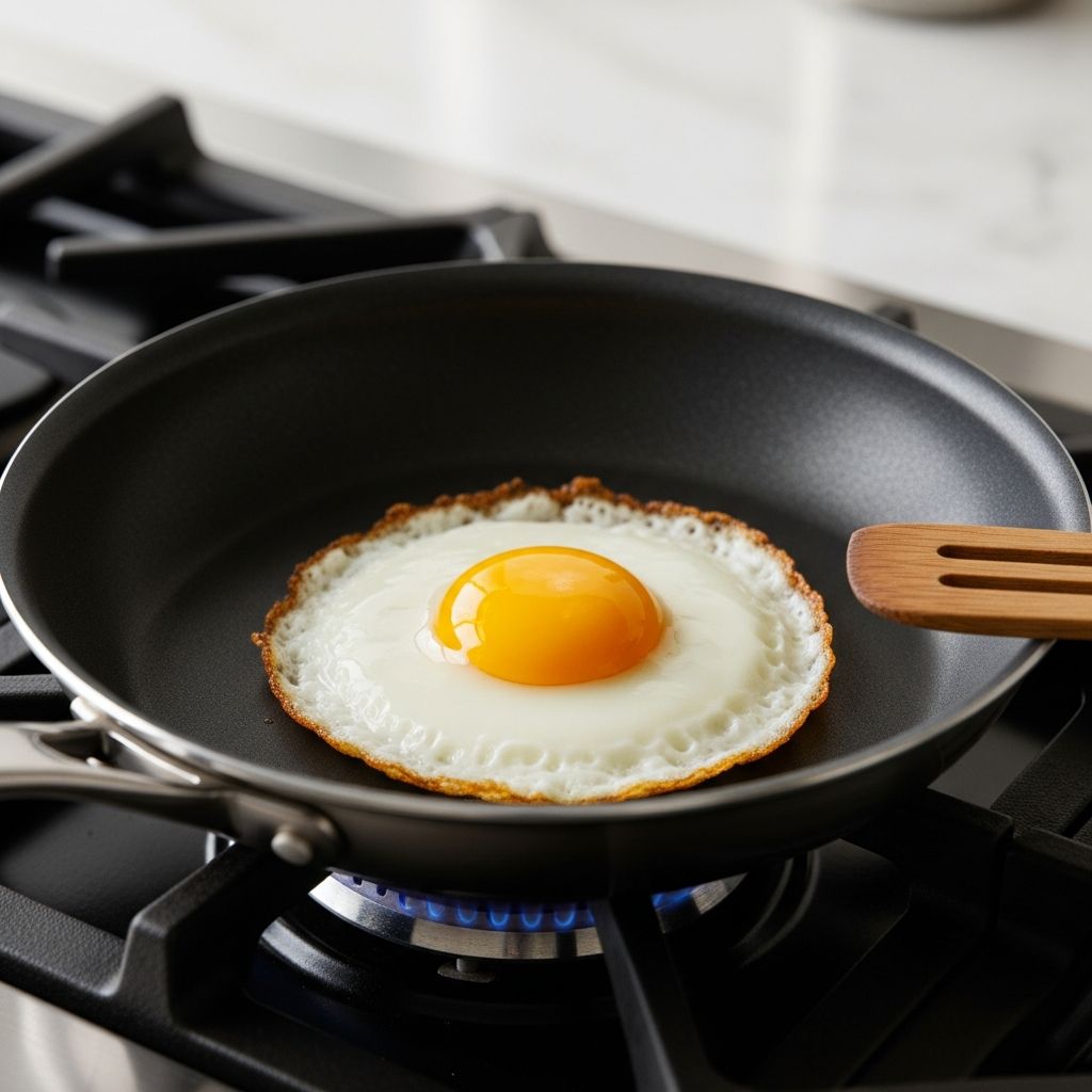 Discover the secrets behind frying the perfect egg, tested across pans and fats for crispy whites and luscious yolks.