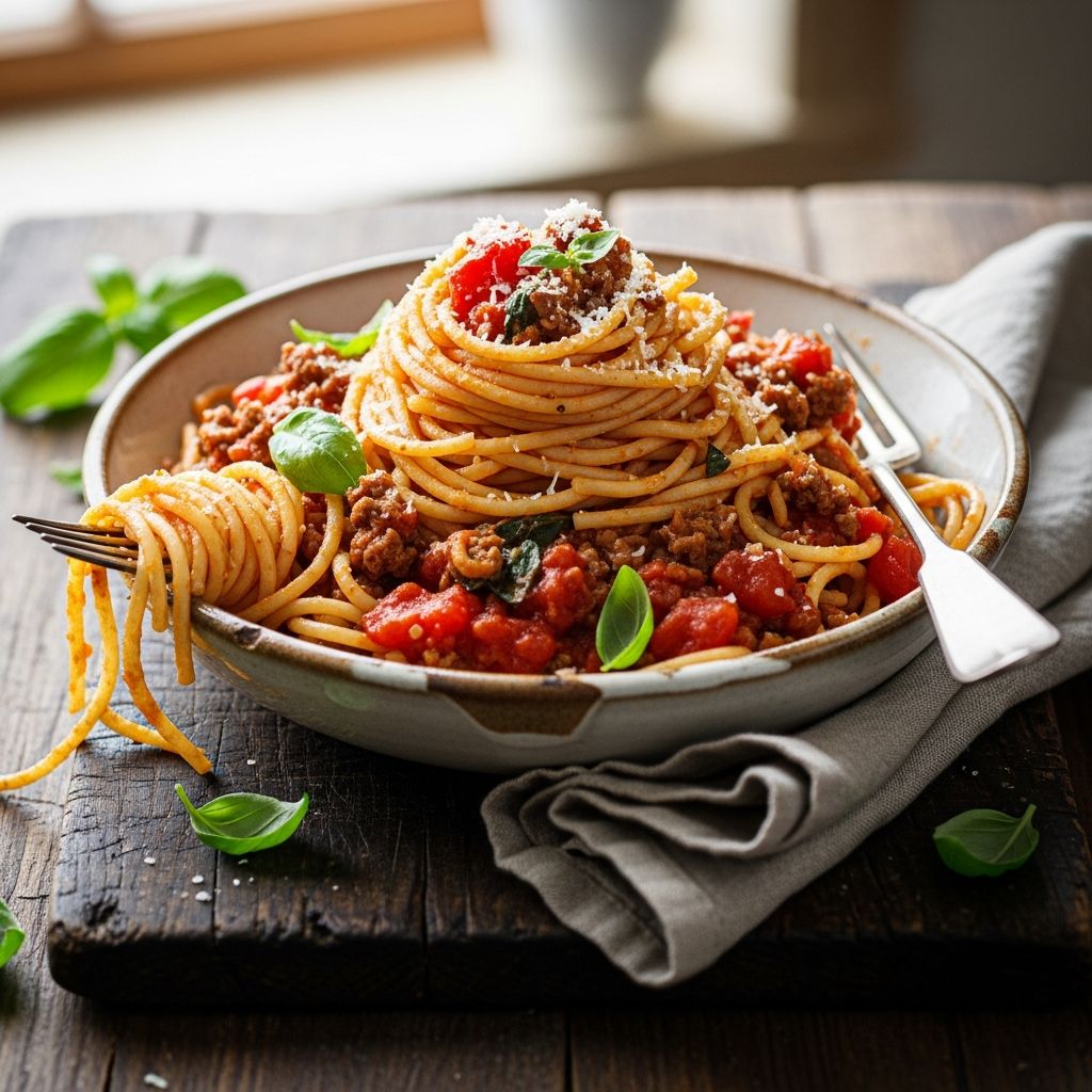 Slow-cooked perfection: A rich, hearty spaghetti sauce your family will request again and again!