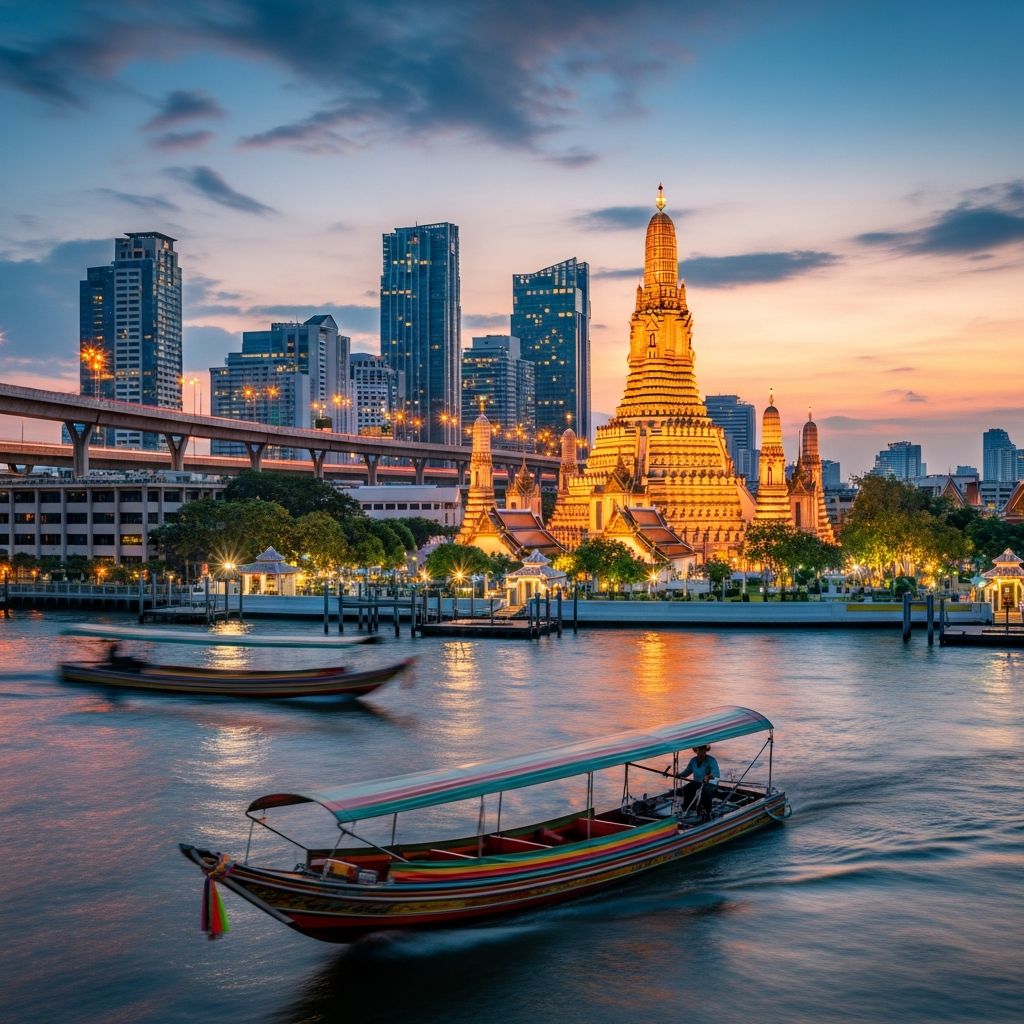 Bangkok: The Vibrant Heart of Thailand Dive into Bangkok’s dazzling fusion of ancient tradition and modern innovation—discover the culture, sights, cuisine, and energy that define Thailand’s capital.
