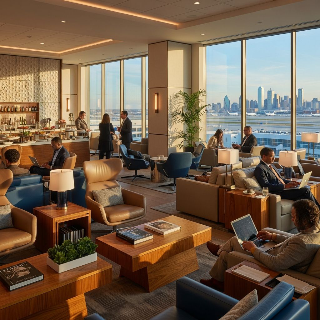 Discover the best airport lounges and relaxation havens at DFW, including gourmet eats, premium amenities, and tips on getting access.