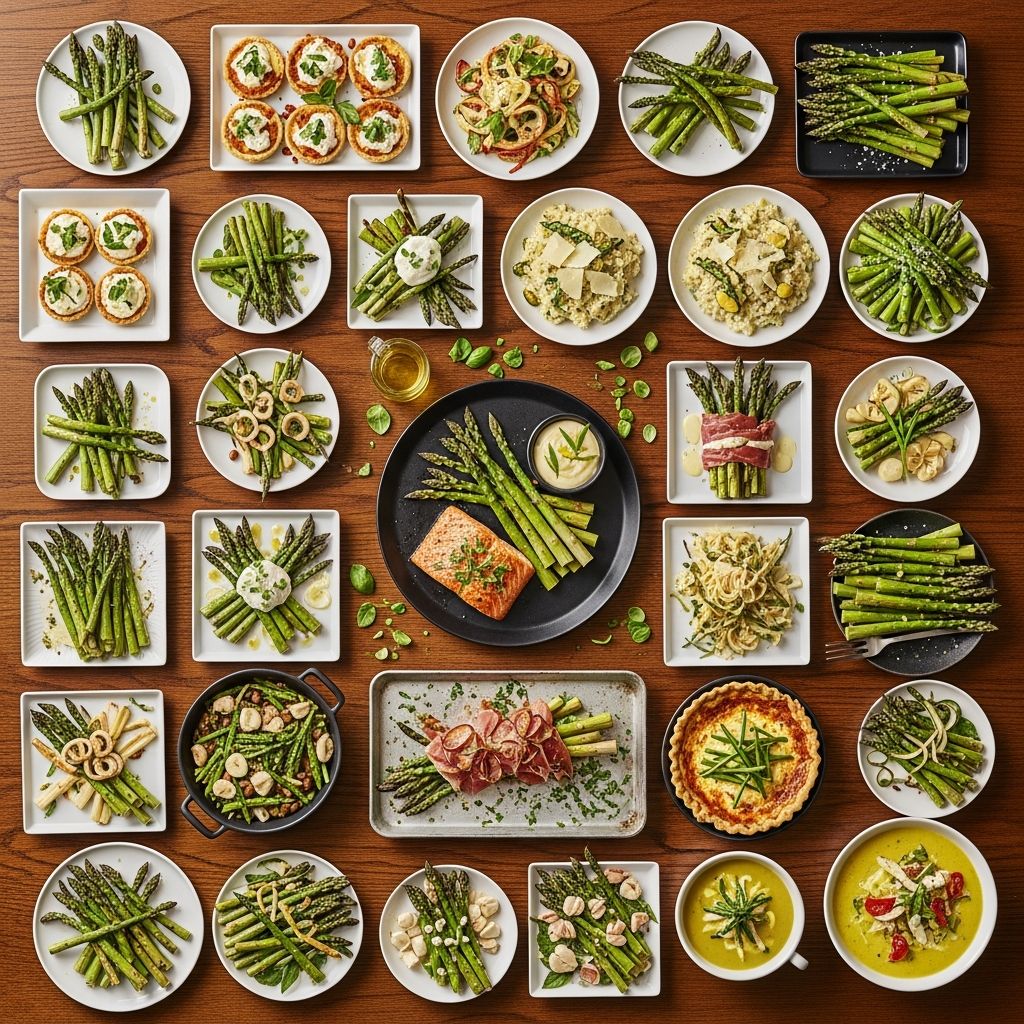 The 32 Best Asparagus Recipes for Every Spring Moment Celebrate asparagus season with 32 delicious, creative recipes for every taste—from simple sides to hearty mains and fresh brunch ideas.