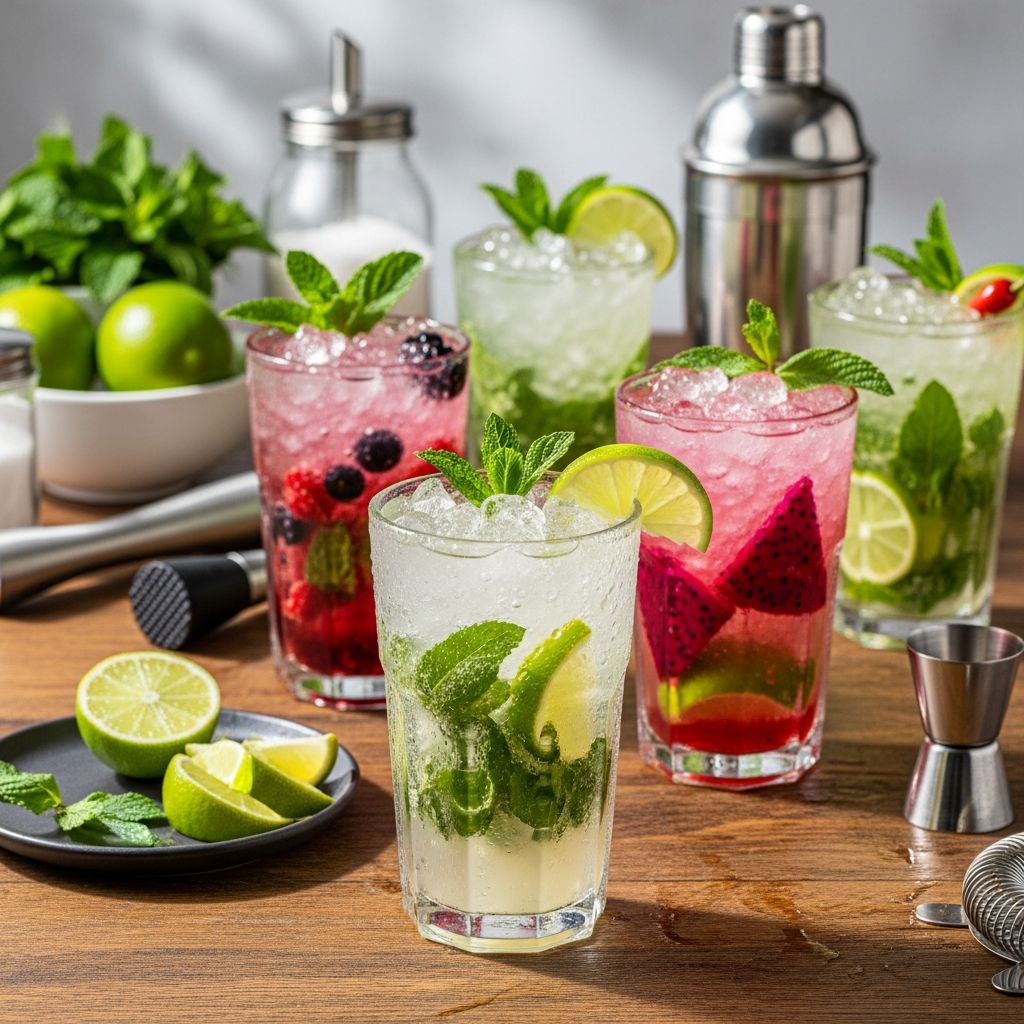 Refreshing Mojitos at Home: The Ultimate Guide to Crafting Classic and Creative Mojito Recipes Master the art of homemade mojitos with this comprehensive guide, tips, variations, and bartender secrets.