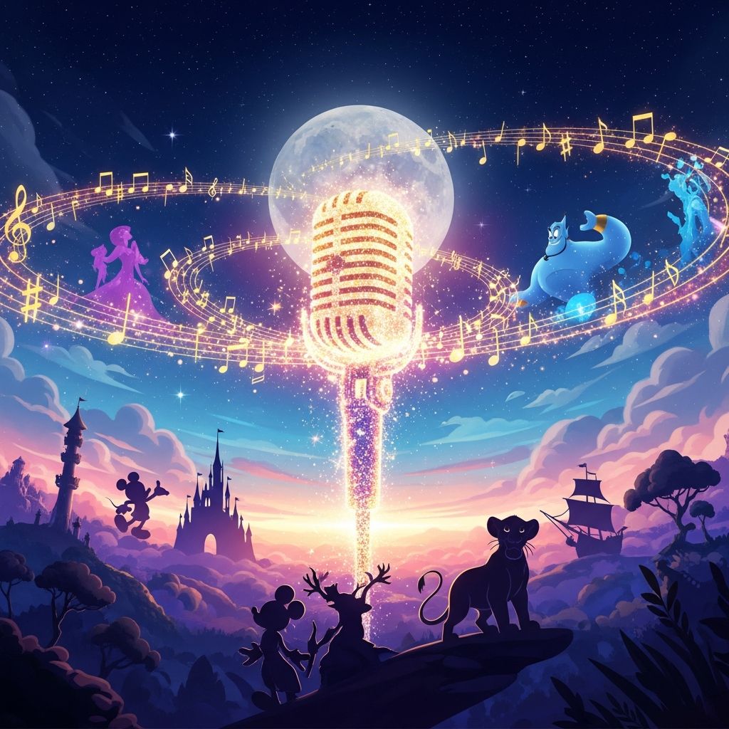 The 35 Best Disney Karaoke Songs for an Unforgettable Sing-Along Bring the magic home with 35 essential Disney songs guaranteed to transform your karaoke night into a family-friendly, unforgettable sing-along party.
