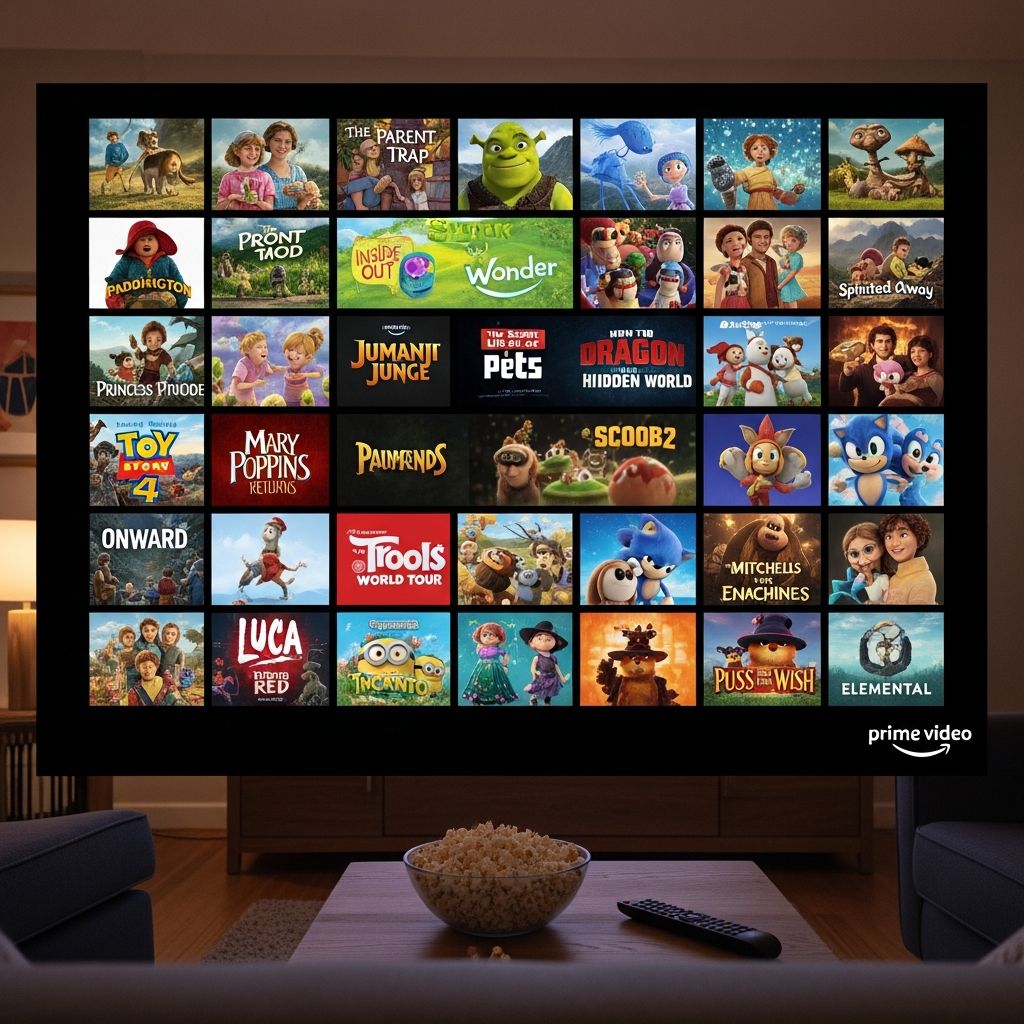 25 Best Family Movies on Amazon Prime for Every Age Discover the top family movies on Amazon Prime that promise laughter, inspiration, and fun for all ages.