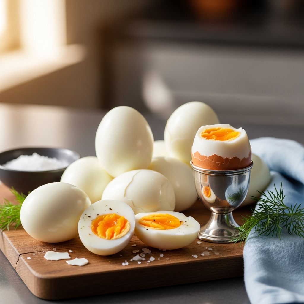 Unlock perfectly cooked, easy-to-peel hard-boiled eggs with chef-approved boiling, steaming, oven, and gadget-based techniques.