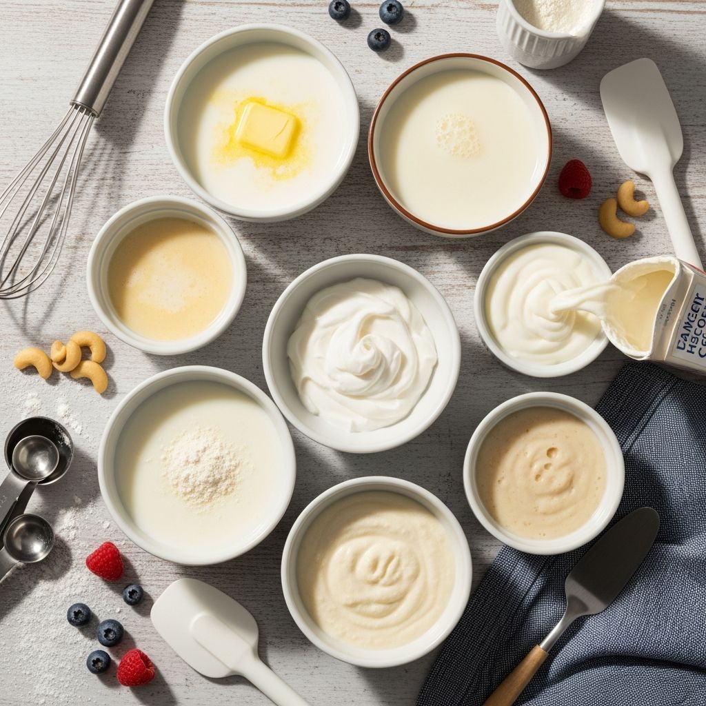 Discover versatile alternatives to heavy cream for every recipe—from creamy pasta to decadent desserts, with expert tips for dairy-free, vegan, and low-carb options.