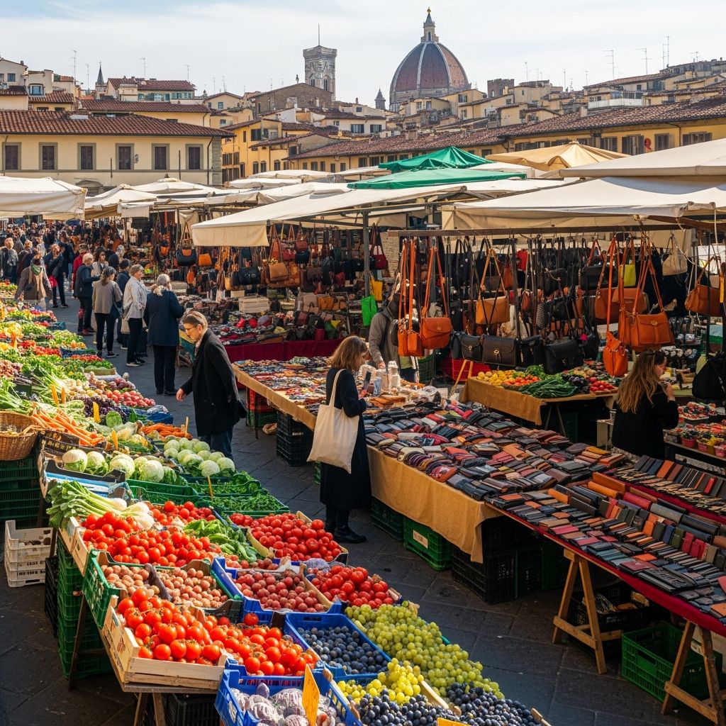 Explore Florence’s vibrant markets—from food and leather to antiques—where history, culture, and local life converge in authentic Italian style.