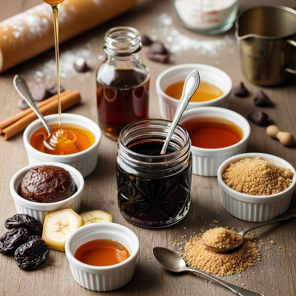 Discover eleven top molasses substitutes, their flavors, uses, and substitution tips for any recipe—baking to sauces.