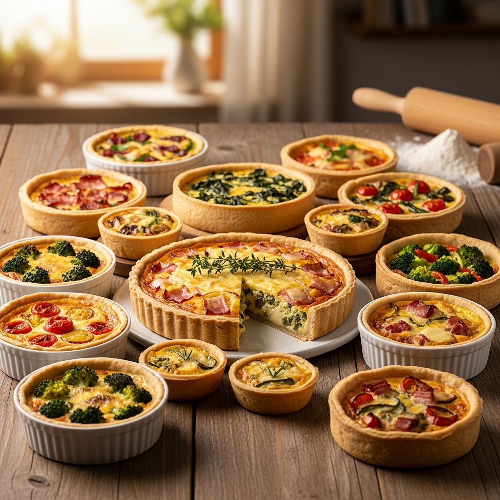 12 Best Quiche Recipes for Every Occasion Discover the most delicious and versatile quiche recipes to suit breakfasts, brunches, or elegant dinners—perfect for every gathering.
