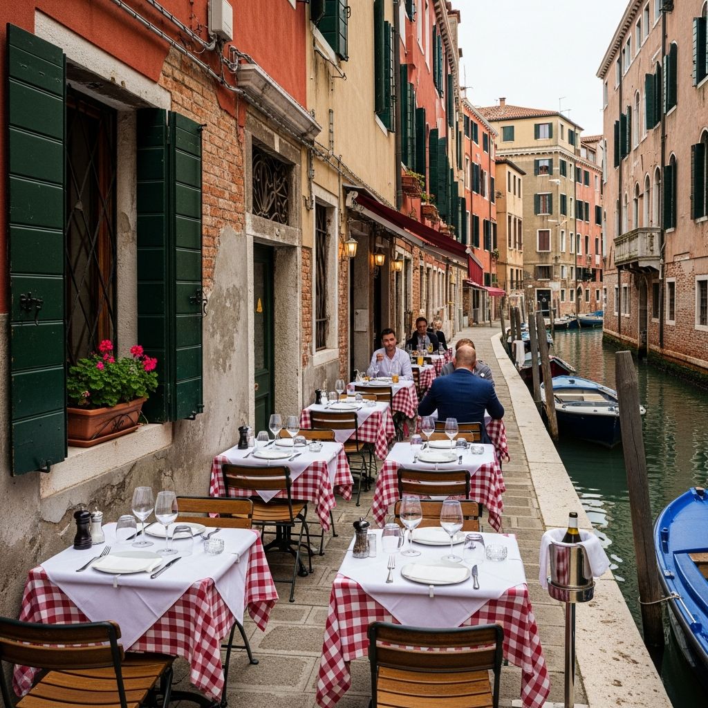 The Best Restaurants in Venice: Where to Eat Like a Local From classic trattorias to innovative fine dining, discover the most authentic, delicious, and unforgettable restaurants in Venice.