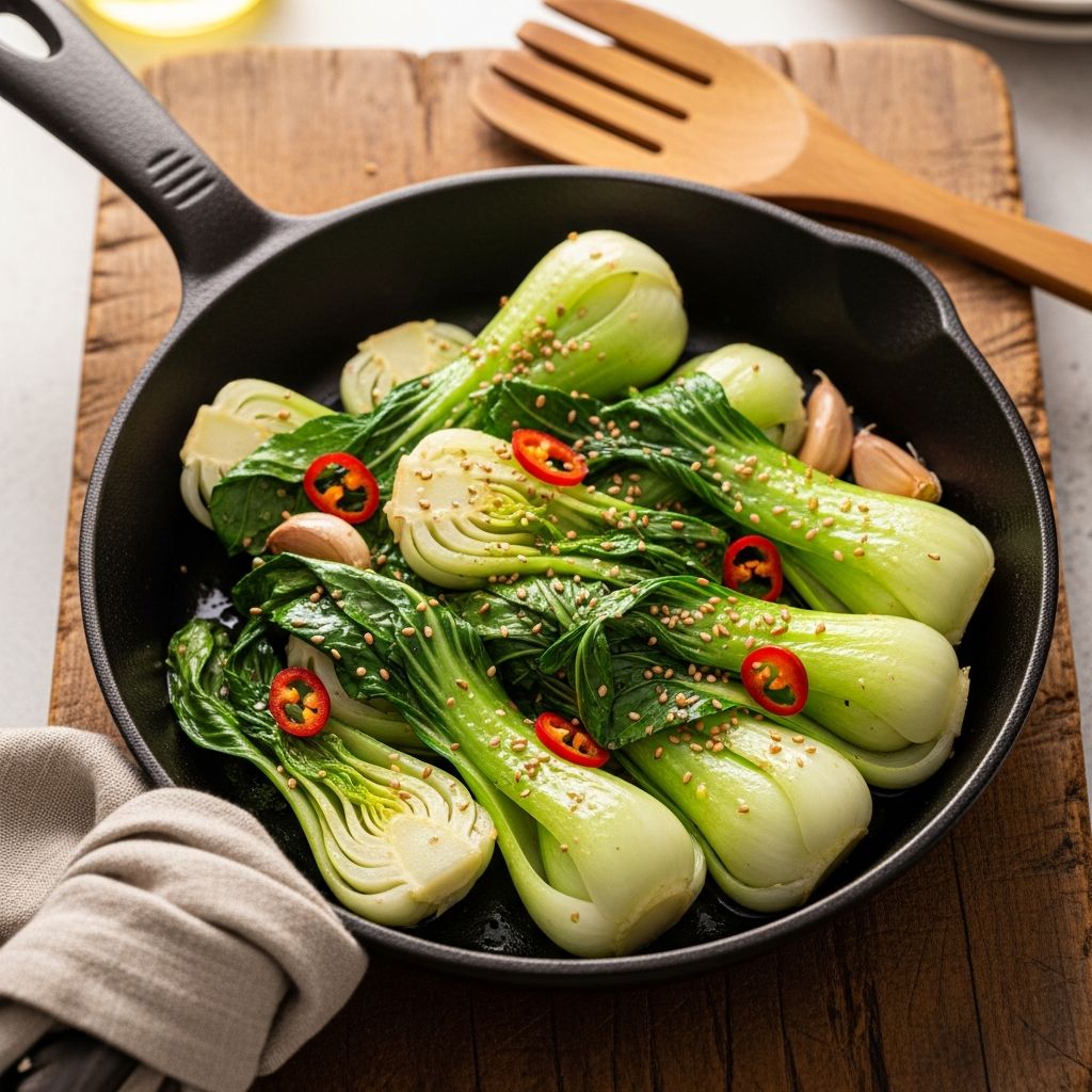 Master the art of perfectly sautéed bok choy with nutritional benefits