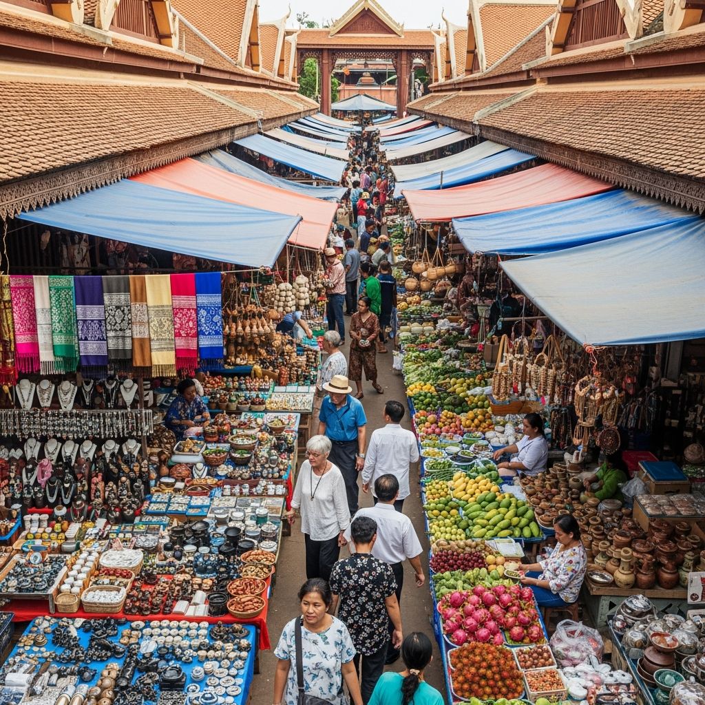 Discover the ultimate shopping guide to Siem Reap's vibrant markets and boutiques