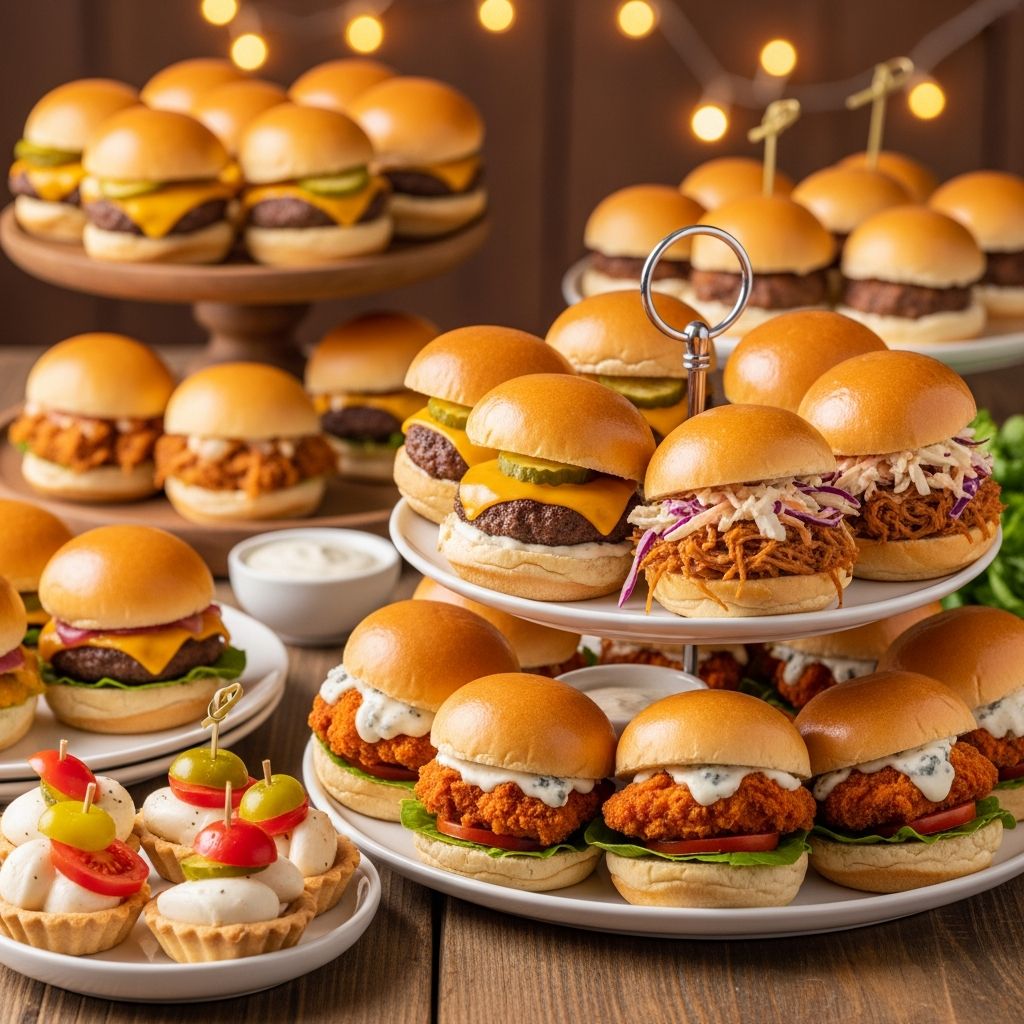 Discover mouthwatering slider recipes that are perfect for parties, game day gatherings, and fun family meals—comfort classics with inventive twists.