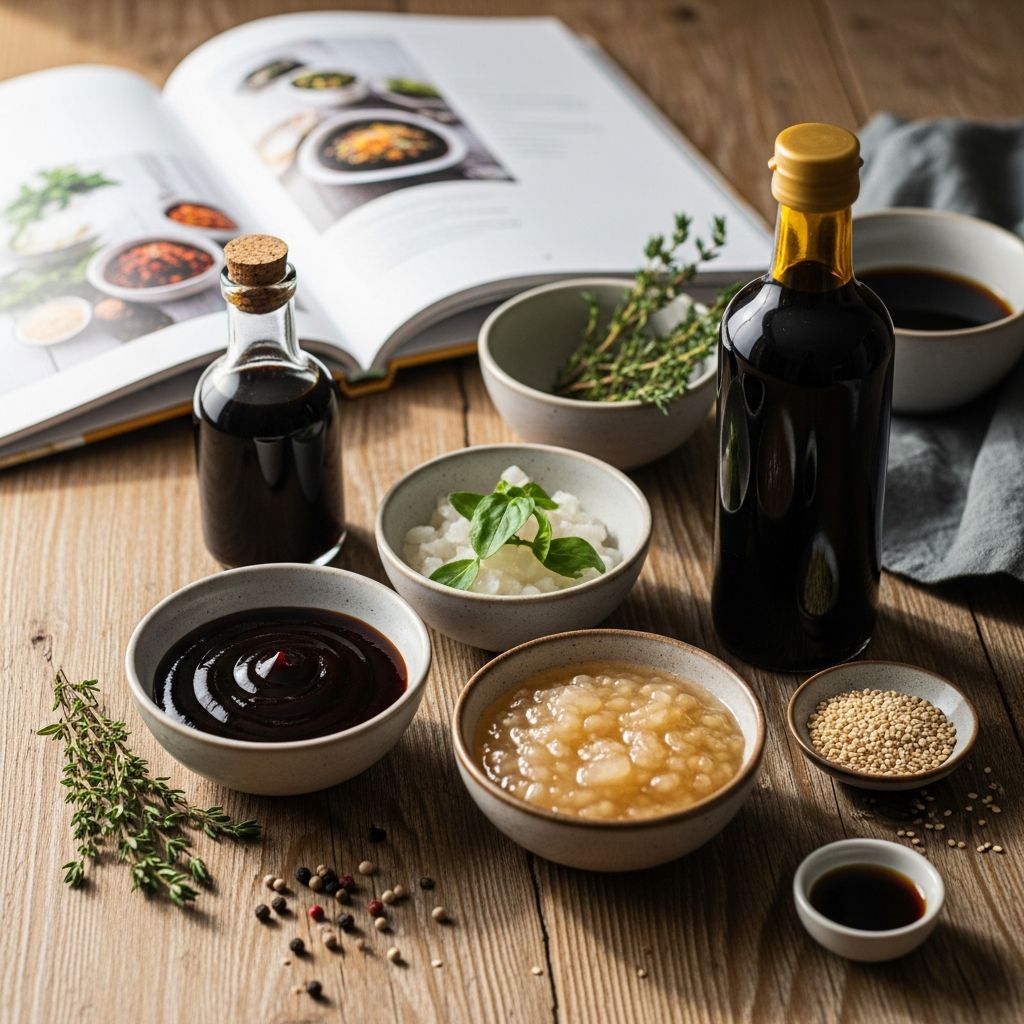 Discover the top soy sauce substitutes—from tamari to fish sauce—for allergy-friendly, gluten-free, or just creative cooking.