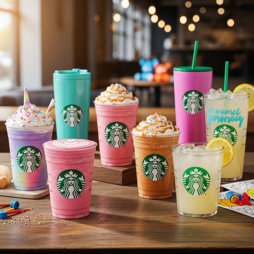 Best Starbucks Drinks for Kids: A Guide to Caffeine-Free Treats Discover delicious, caffeine-free Starbucks drinks that kids will love, from fruity refreshers to creamy steamers and sweet Frappuccinos.