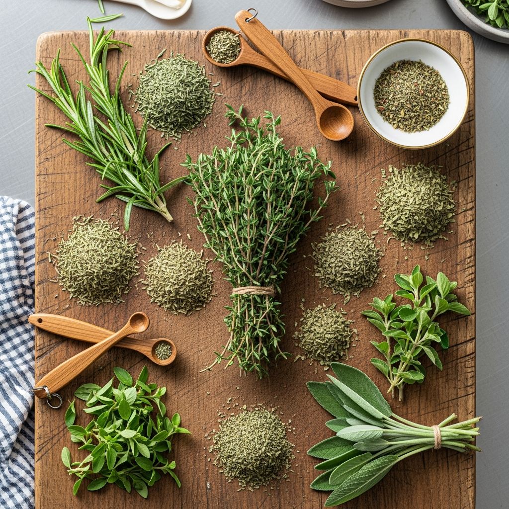 The Best Thyme Substitutes for Cooking: Fresh & Dried Options Master flavorful cooking with top thyme substitutes—fresh herbs and spice blends for every kitchen need.