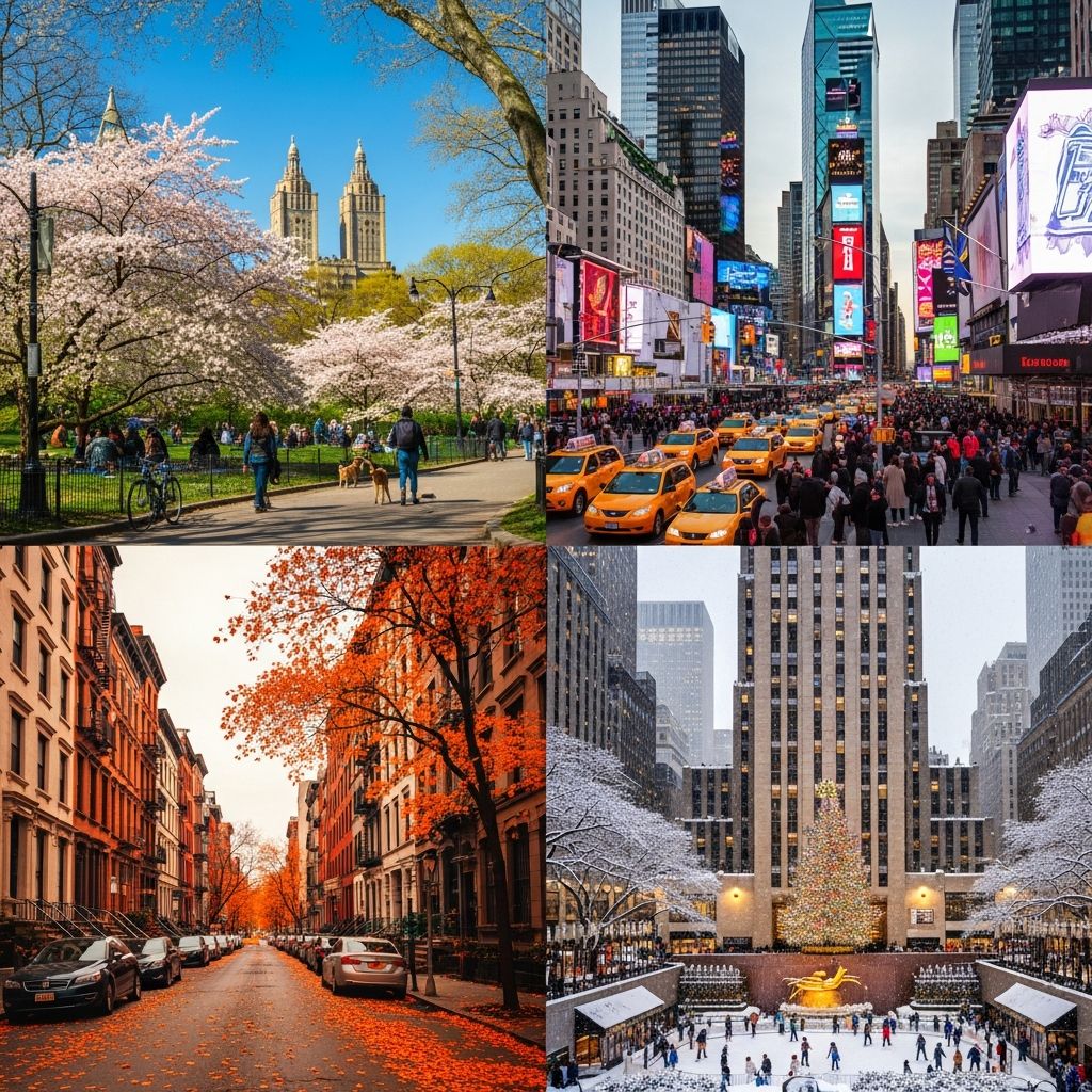 The Best Time to Visit New York City: Season by Season Guide Explore New York City’s changing seasons, top events, and must-know tips for choosing the perfect time to experience the Big Apple in all its vibrancy.