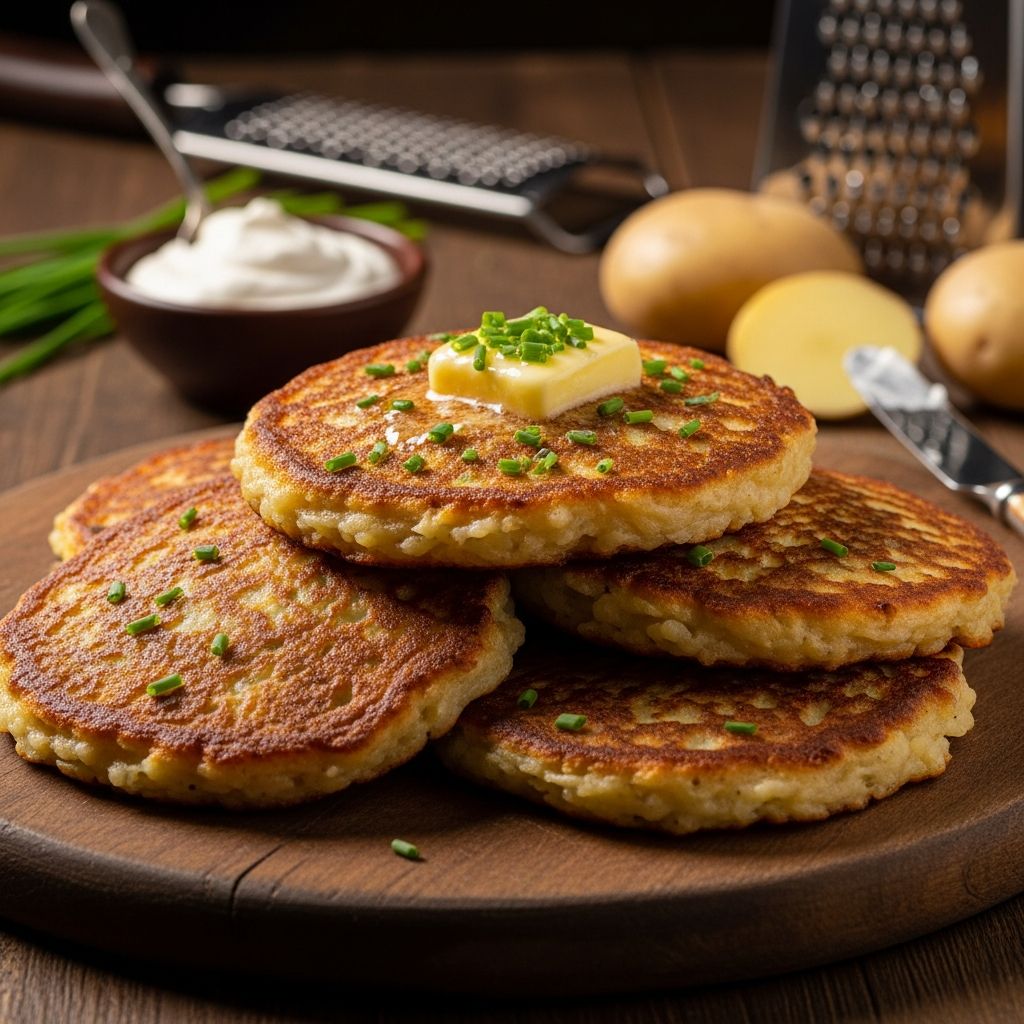 Discover the origins, tips, and recipe for the beloved Irish boxty, a comforting potato pancake steeped in history.