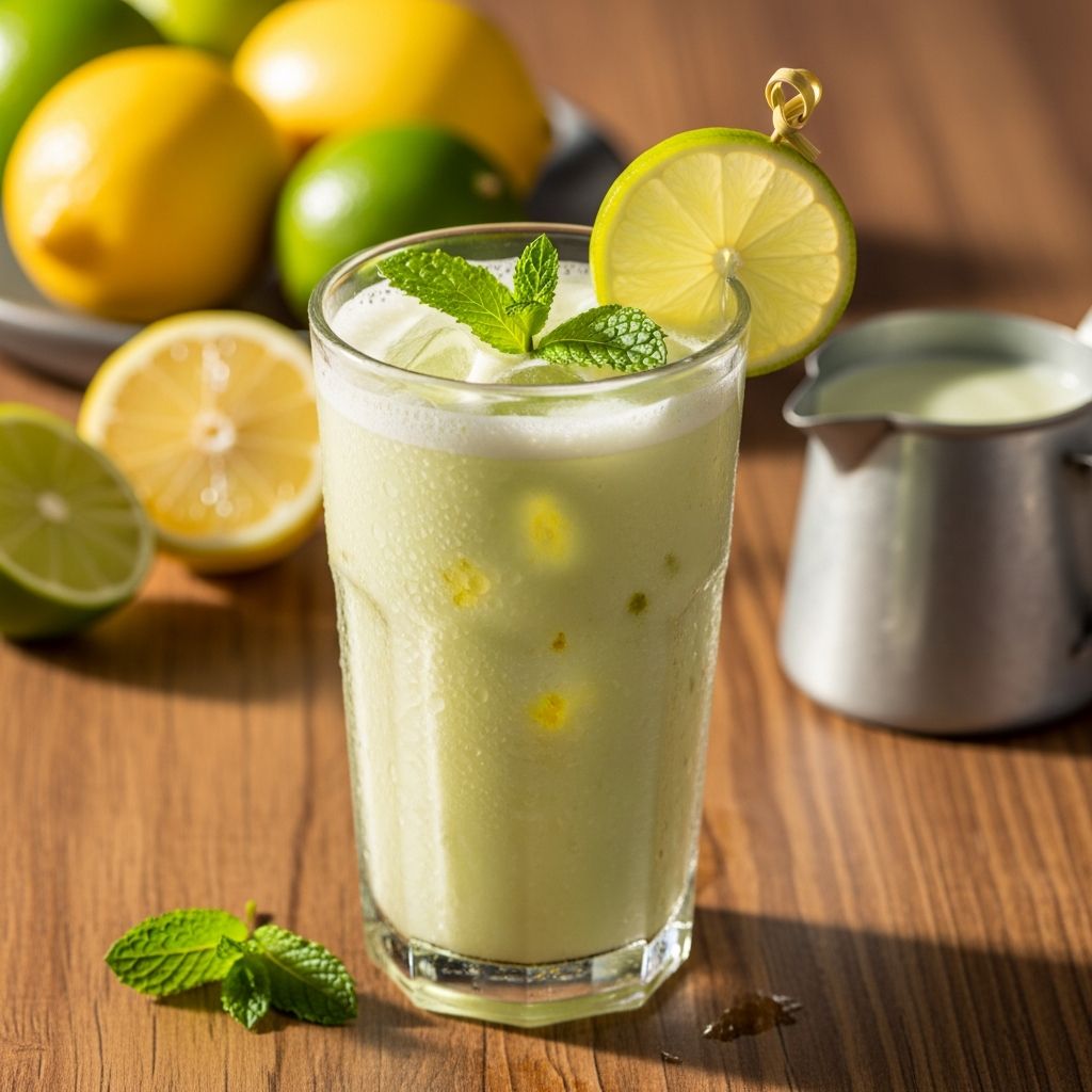 Brazilian Lemonade: The Zesty, Creamy Refreshment You Didn’t Know You Needed Discover the vibrant flavors and creamy twist of Brazil’s beloved limeade, made with fresh limes and sweetened condensed milk.