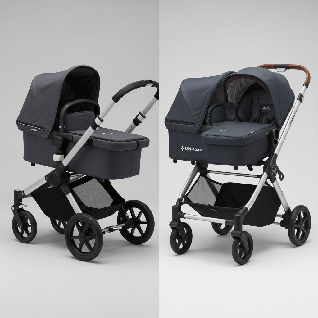Two luxury strollers go head-to-head: comparing design, performance, and value for parents who want the very best.