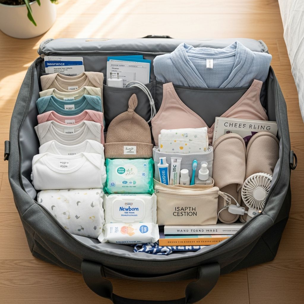 Packing your C-section hospital bag can ensure comfort, smooth recovery, and readiness for you, your baby, and your support partner.