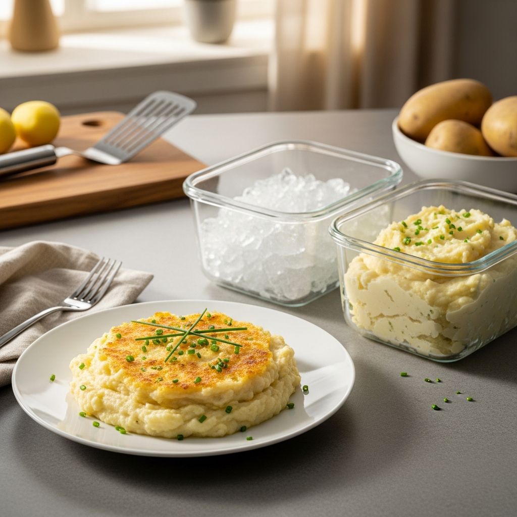 Learn how to freeze mashed potatoes the right way, extend their shelf life, and reheat them for delicious results every time.