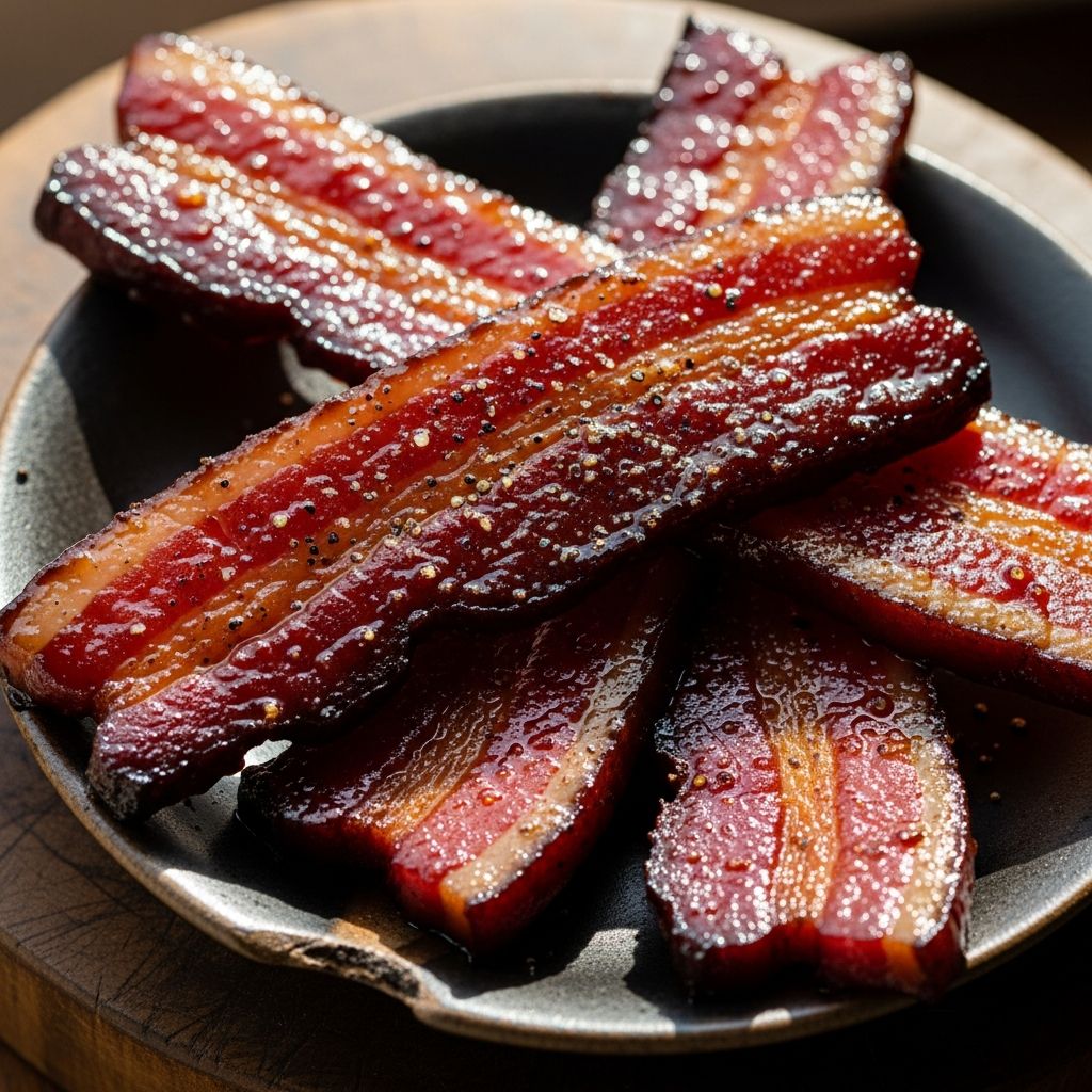 Candied Bacon: The Ultimate Guide to Making Sweet, Crispy Bacon at Home Transform ordinary bacon into a sweet, spicy, and utterly addictive treat perfect for brunches, snacks, or party appetizers.
