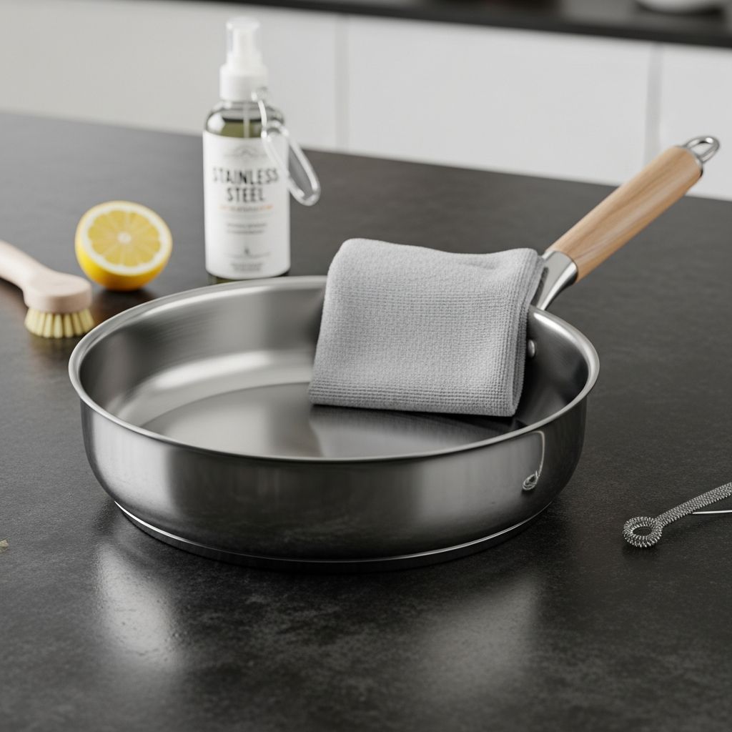 Everything you need to know to maintain, clean, and maximize the lifespan of your stainless steel cookware.
