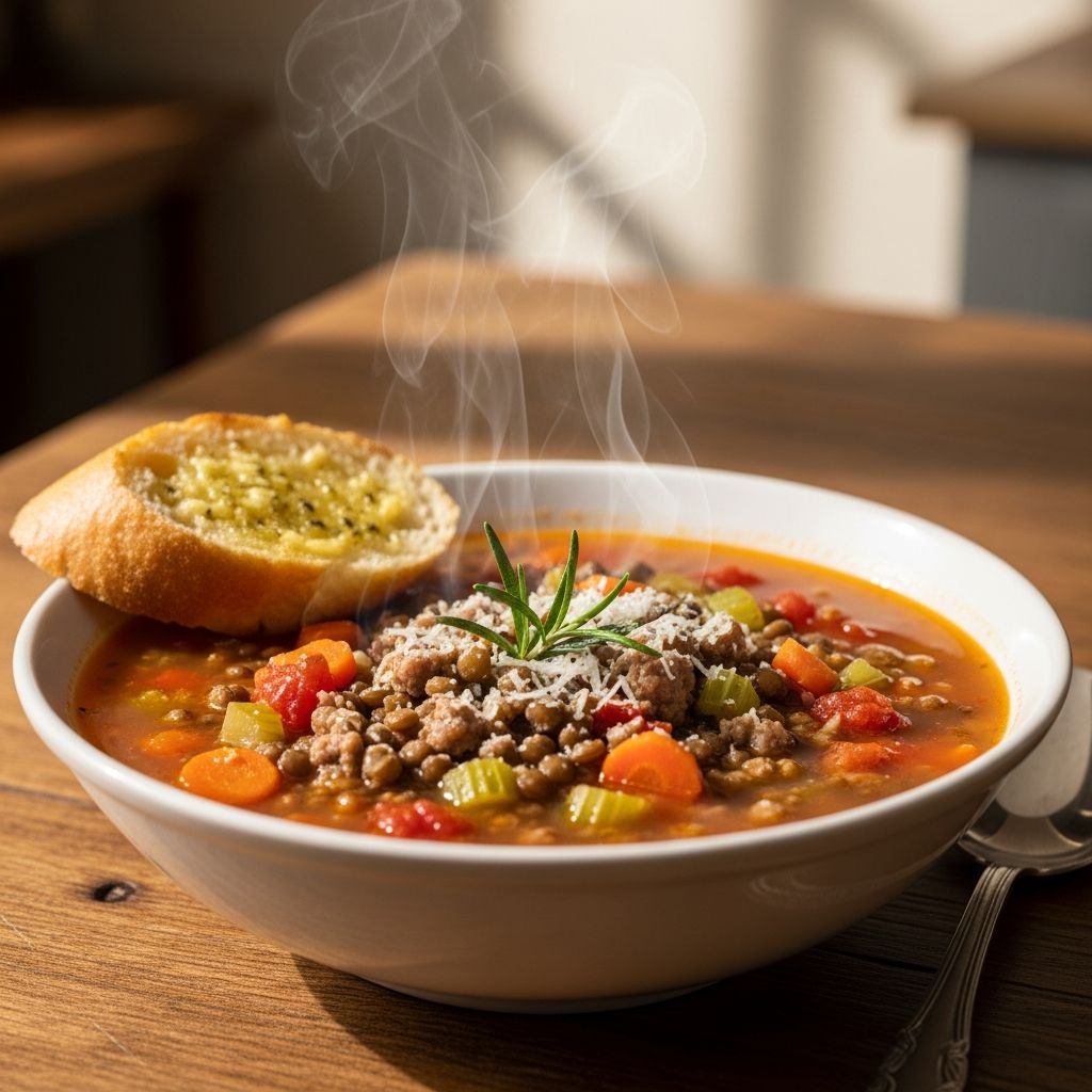 Carrabba’s Sausage and Lentil Soup: Hearty Comfort in a Bowl Discover the warmth and flavor of Carrabba’s Sausage and Lentil Soup, a one-pot classic loved for its rustic ingredients and flexible cooking approach.