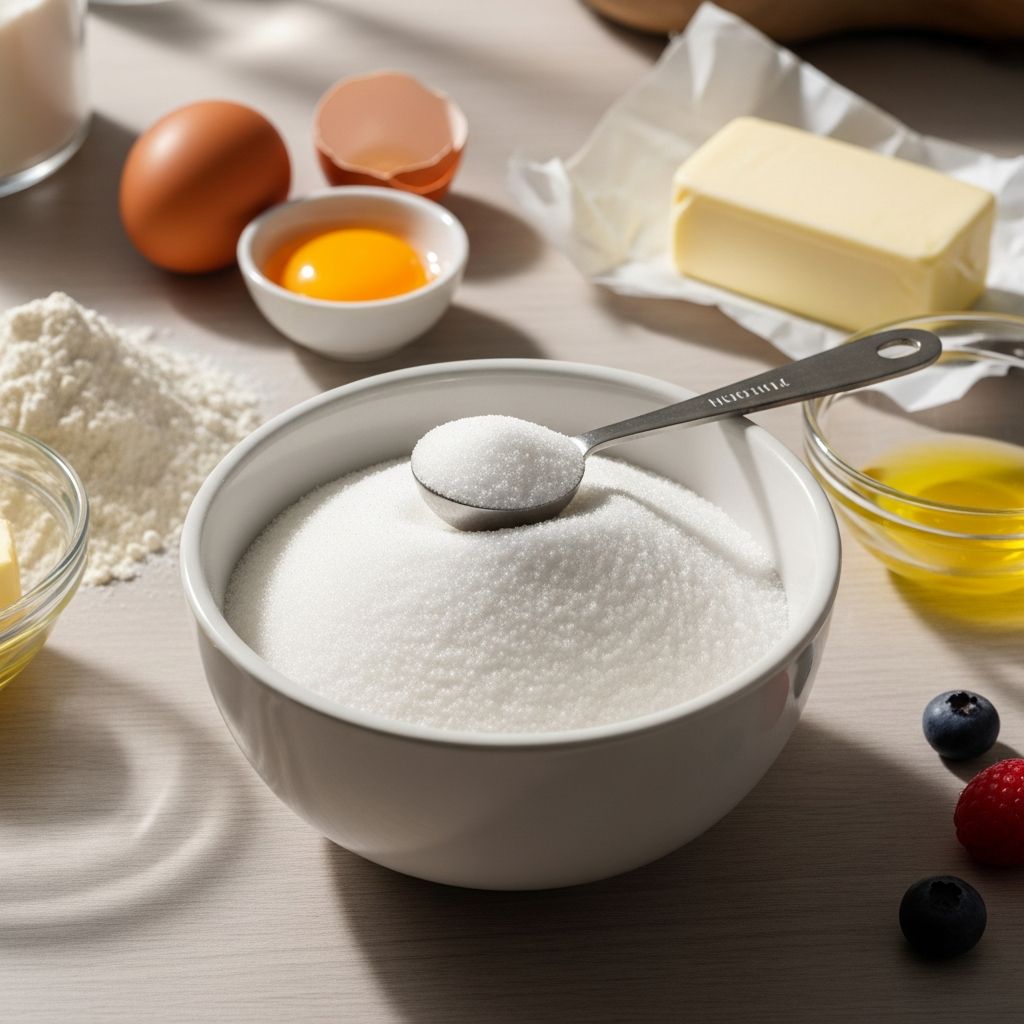 Discover the secrets of caster sugar: its role in baking, how it differs from other sugars, and tips for perfect cakes and cookies every time.