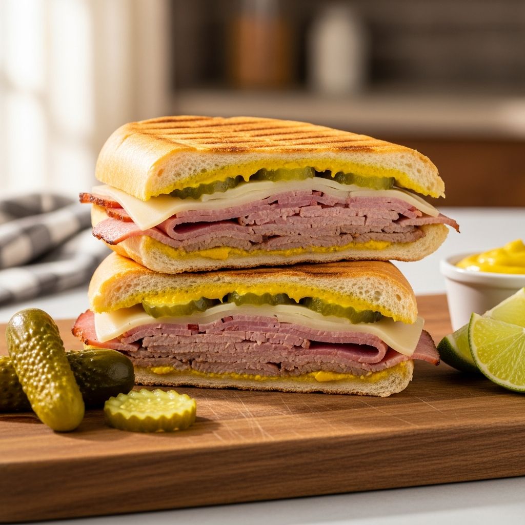 Classic Cuban Sandwich Recipe: How to Make the Perfect Cubano Master the iconic Cuban sandwich at home with savory marinated pork, perfectly pressed bread, and bold, zesty flavors in every bite.