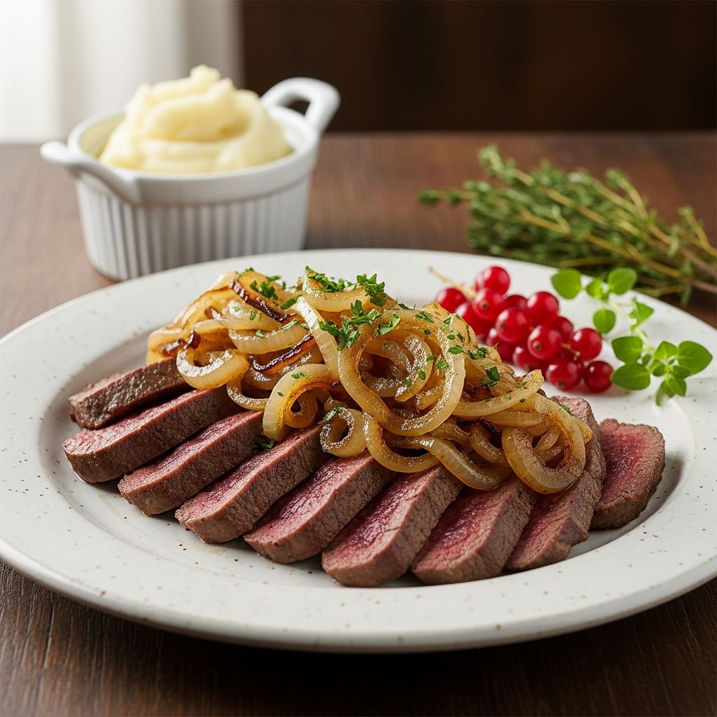 A detailed guide to making tender liver and onions at home, complete with step-by-step preparation and serving advice.