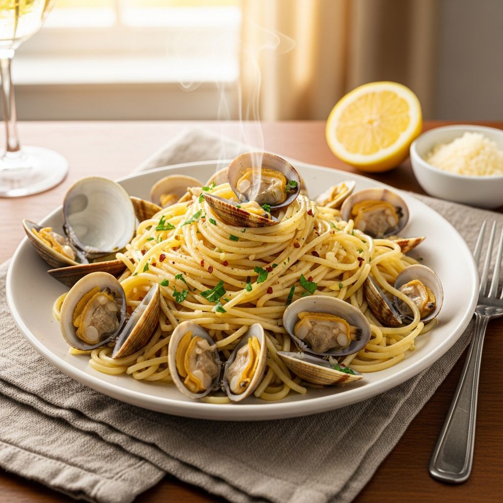 Learn how to prepare authentic white clam sauce with simple ingredients, expert tips, and creative serving suggestions.