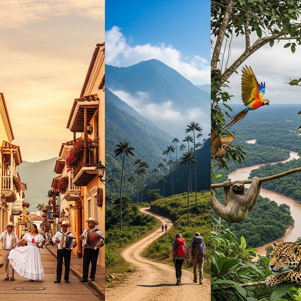 Discover Colombia’s energetic rhythms, vibrant landscapes, and rich cultural tapestry—from soaring Andes to Caribbean shores and ancient ruins.