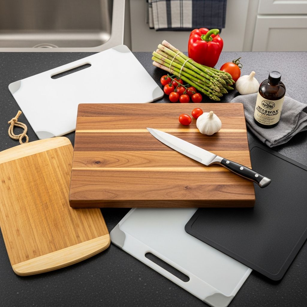 Discover top cutting board materials, expert tips, and care advice for every kitchen—from wood to plastic, find the perfect fit and keep it lasting.