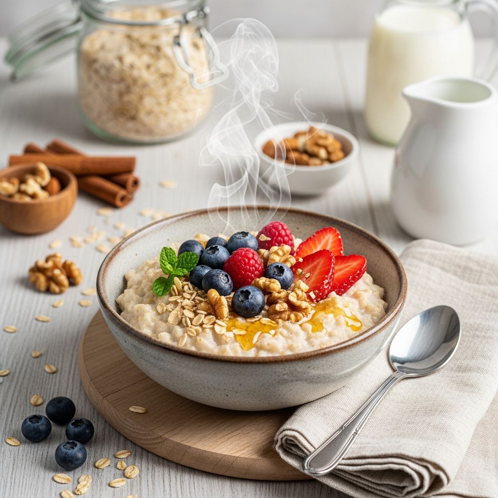 The Complete Guide to Making Oatmeal: Methods, Tips, and Beyond Discover the ins and outs of oatmeal, from classic methods to creative toppings, and learn how to make the perfect bowl every time.
