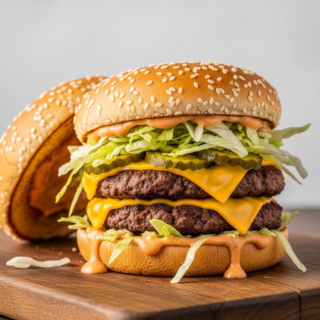 Unlock the secrets of the Big Mac at home: every step, every layer, and the legendary special sauce.