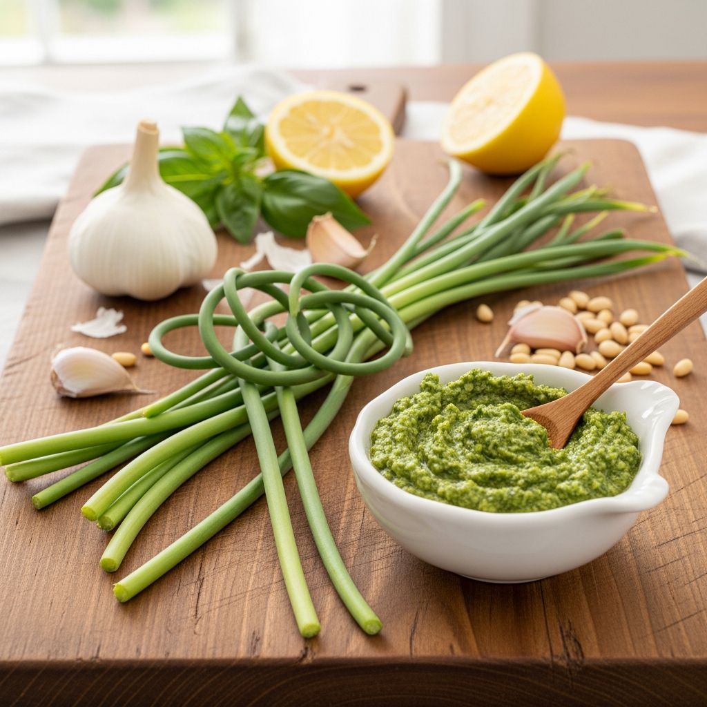Discover delicious approaches to cooking, storing, and preserving garlic scapes, unlocking their culinary potential all season long.