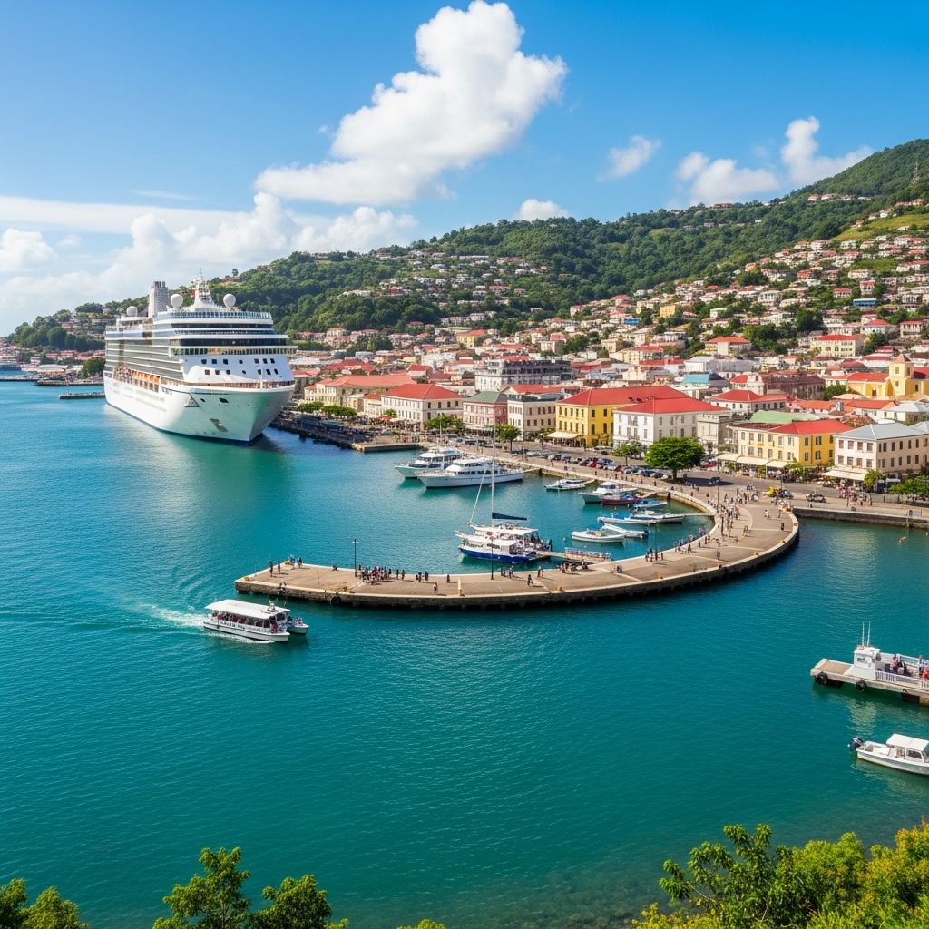 Discover vibrant culture, spice markets, beaches, and history on a cruise stop in St. George’s, Grenada.