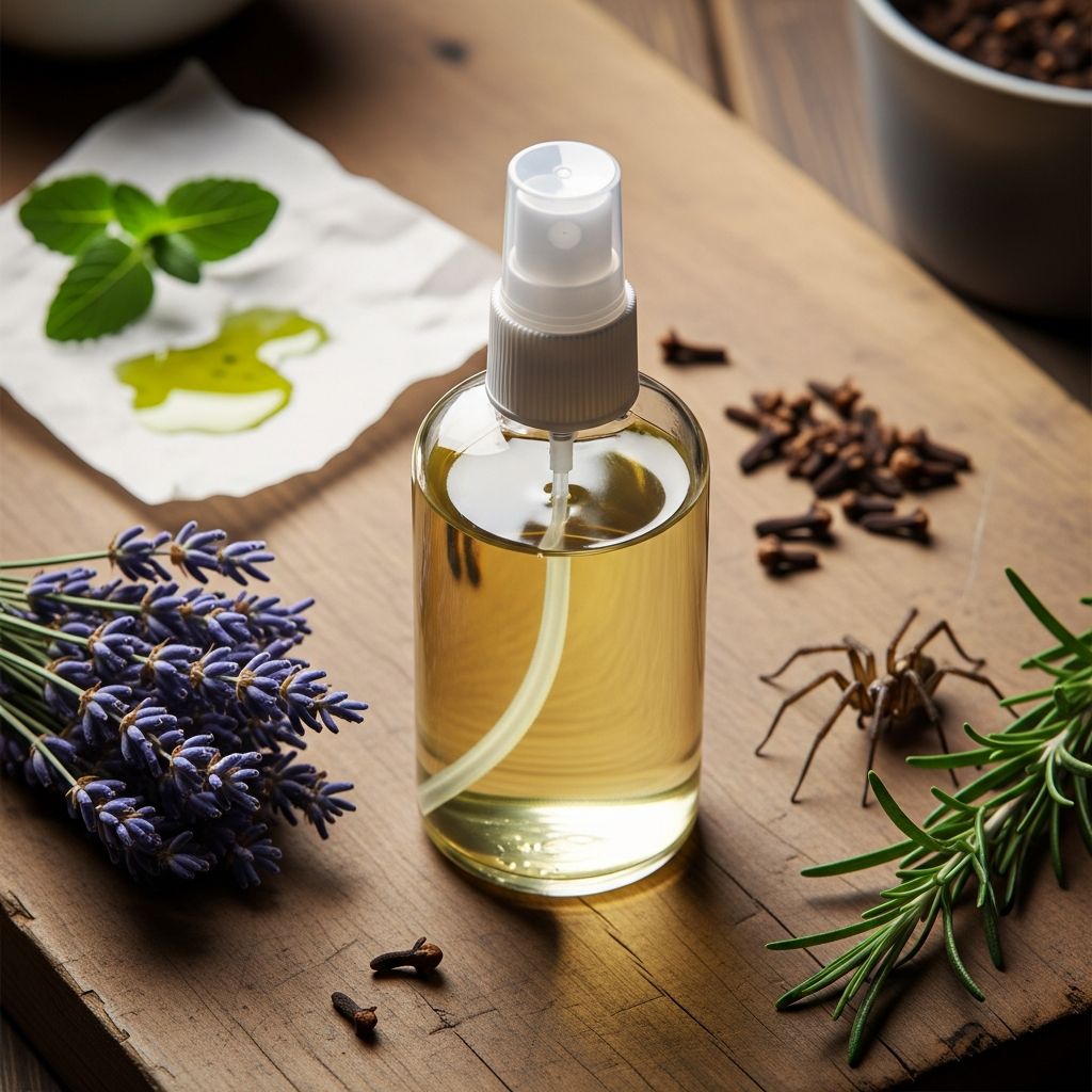 Discover how to create a natural, effective anti-spider spray with essential oils to keep your home spider-free, chemical-free, and fresh-smelling.