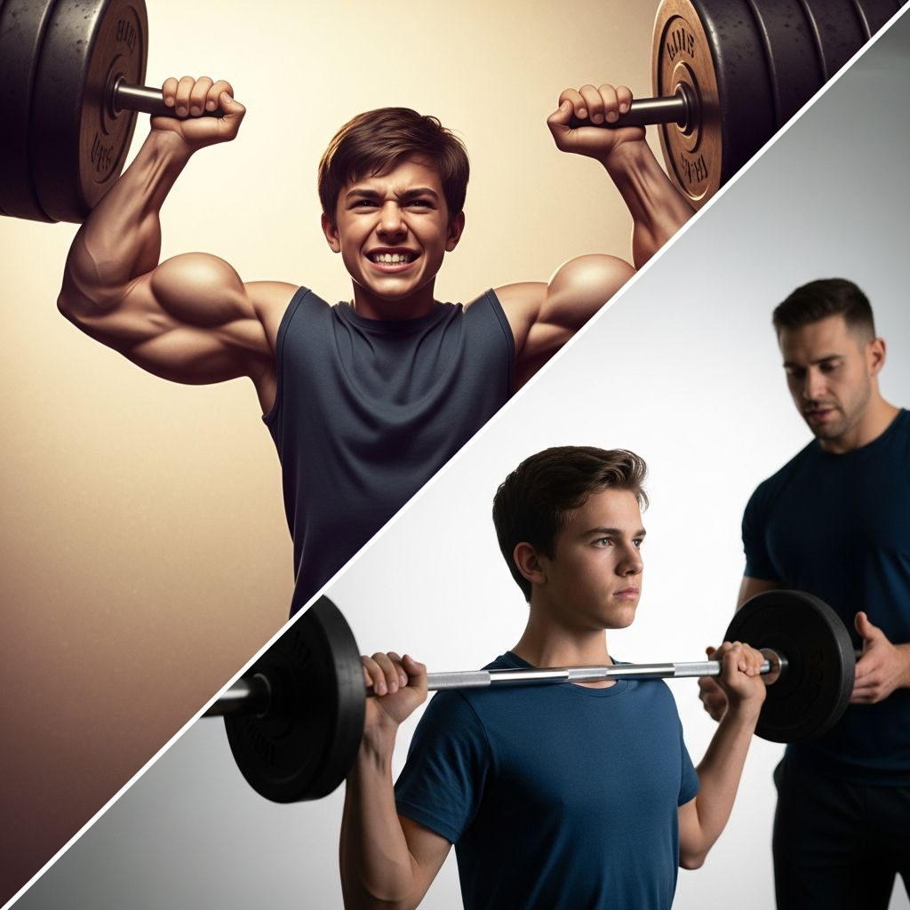 Examining whether weightlifting really stunts growth in teenagers by exploring science, myths, and expert advice.