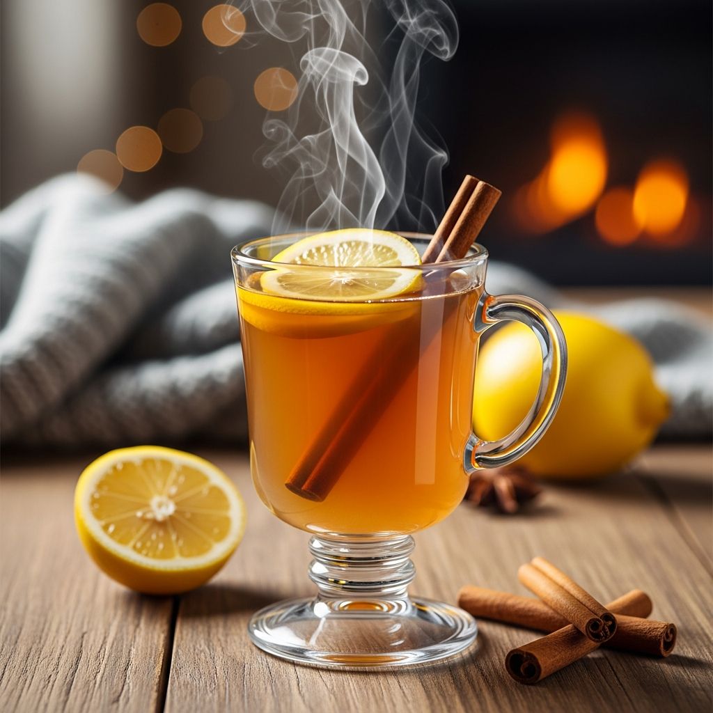Discover the time-honored hot toddy recipe recommended by Dr. Pat: soothing relief for cold symptoms and cherished family tradition.