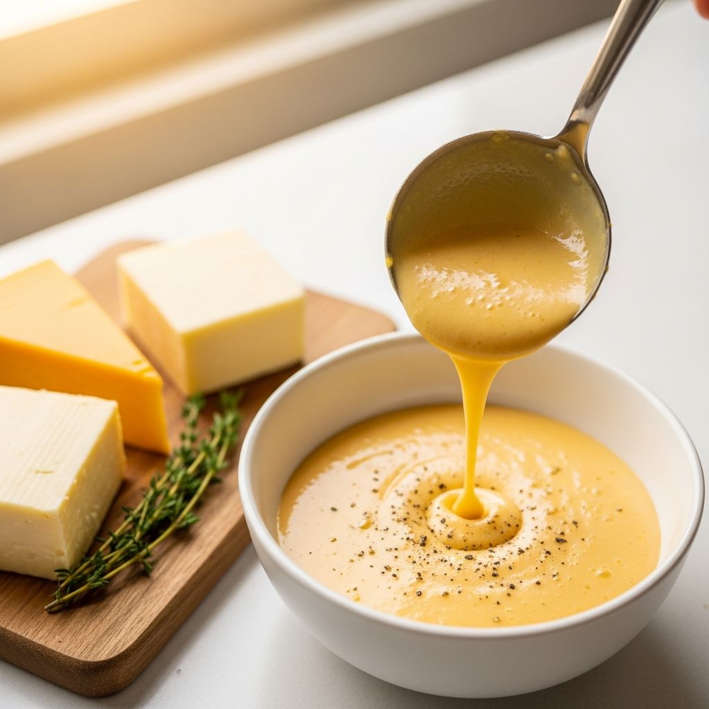 Discover how to make the smoothest, richest cheese sauce for pastas, veggies, and snacks with this foolproof technique.