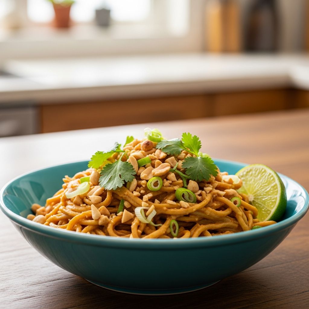 The Easiest Peanut Butter Noodles Ever: A Foolproof Guide Discover the simplicity and flavor of classic peanut butter noodles—minimal ingredients, endless variations, ready in minutes.