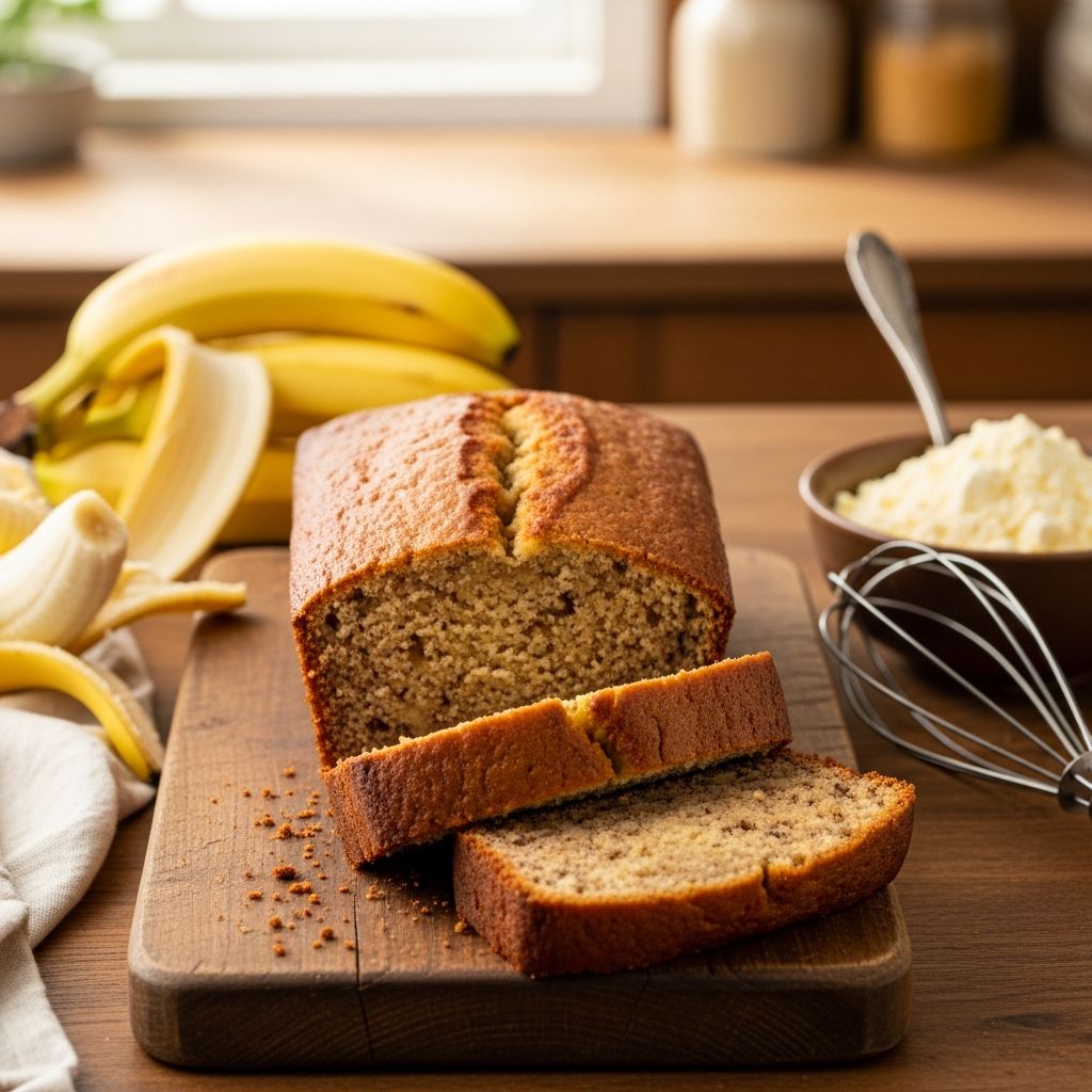 Effortlessly bake moist and flavorful banana bread using cake mix—perfect for beginners and busy home bakers.