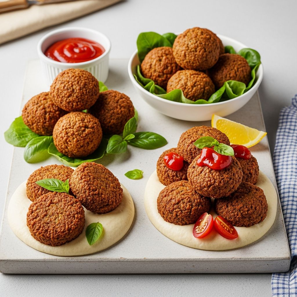 Master the art of homemade falafel with step-by-step guides for frying, baking, and air-frying—all with tasty tahini sauce.