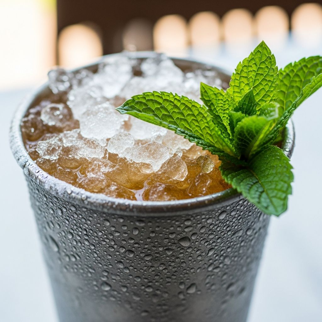 Learn how to make a refreshing mint julep with just a few ingredients and enjoy the taste of summer.