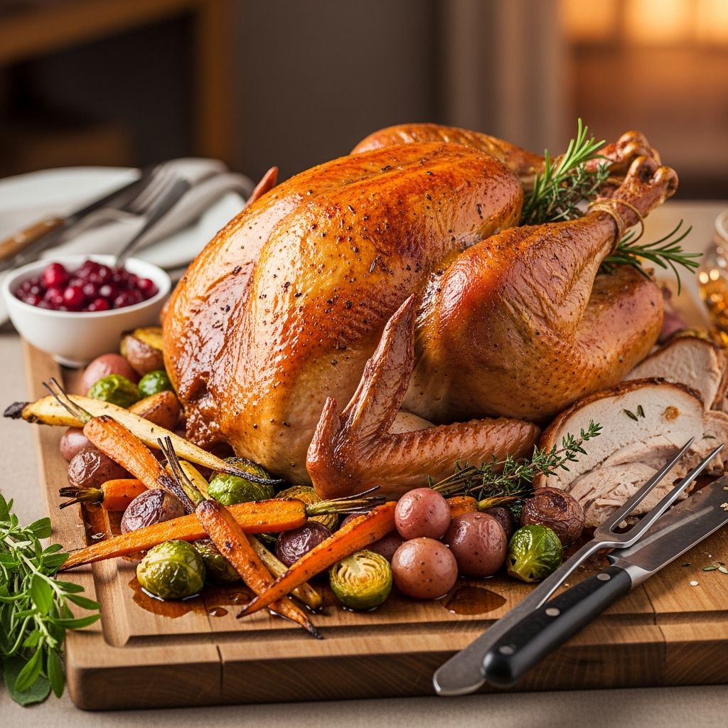 Emeril’s Brined and Roasted Turkey: Step-by-Step Guide Master the art of preparing juicy, flavorful turkey with Emeril’s brining and roasting technique—perfect for festive gatherings.
