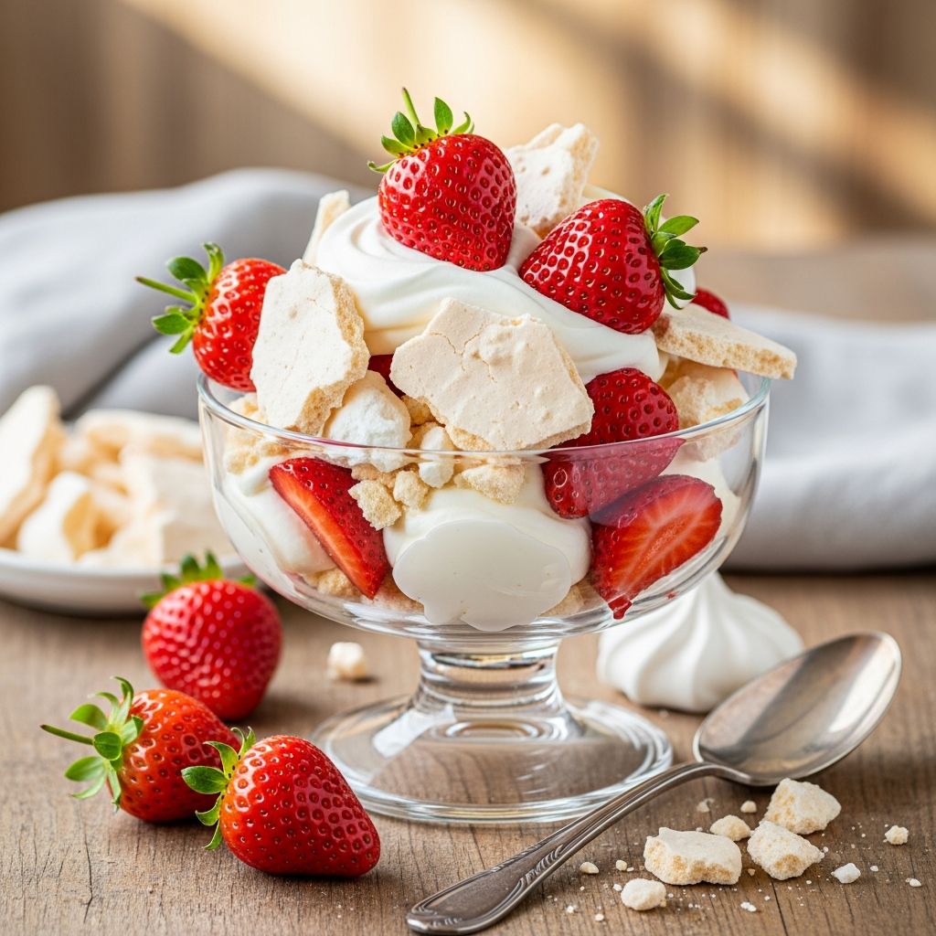 Explore the history, techniques, and creative twists behind Eton Mess, the beloved British dessert blending sweet berries, crisp meringue, and luscious whipped cream.