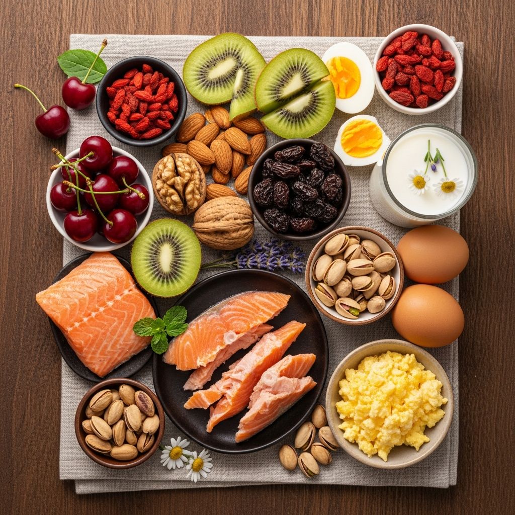 16 Foods High in Melatonin for Better Sleep Explore the best melatonin-rich foods and learn how your diet can naturally support restful, restorative sleep every night.